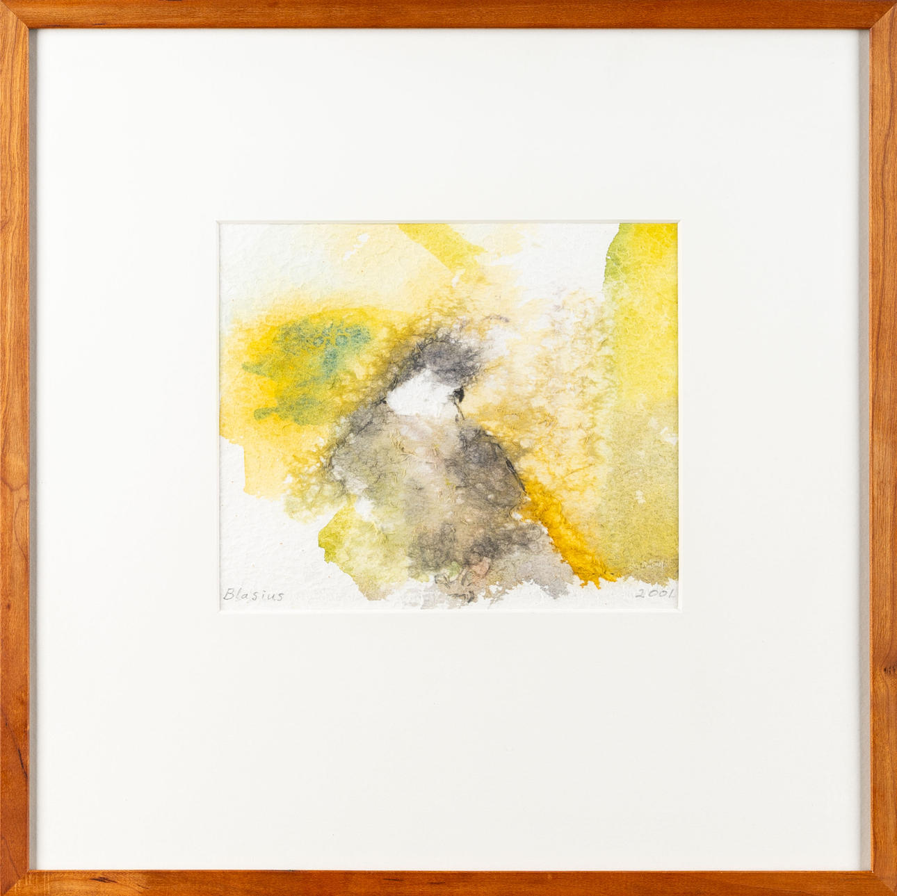 INGEMAR SELANDER. Akvarell, Signerad Blasius, 2001.