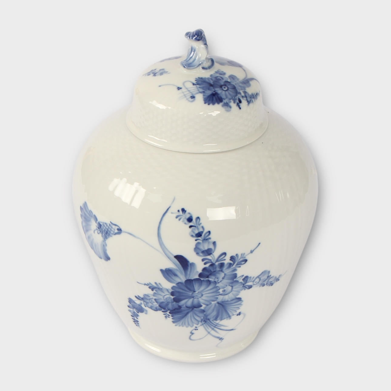 LOCKURNA, „Blå Blomst“, Royal Copenhagen, Danmark.