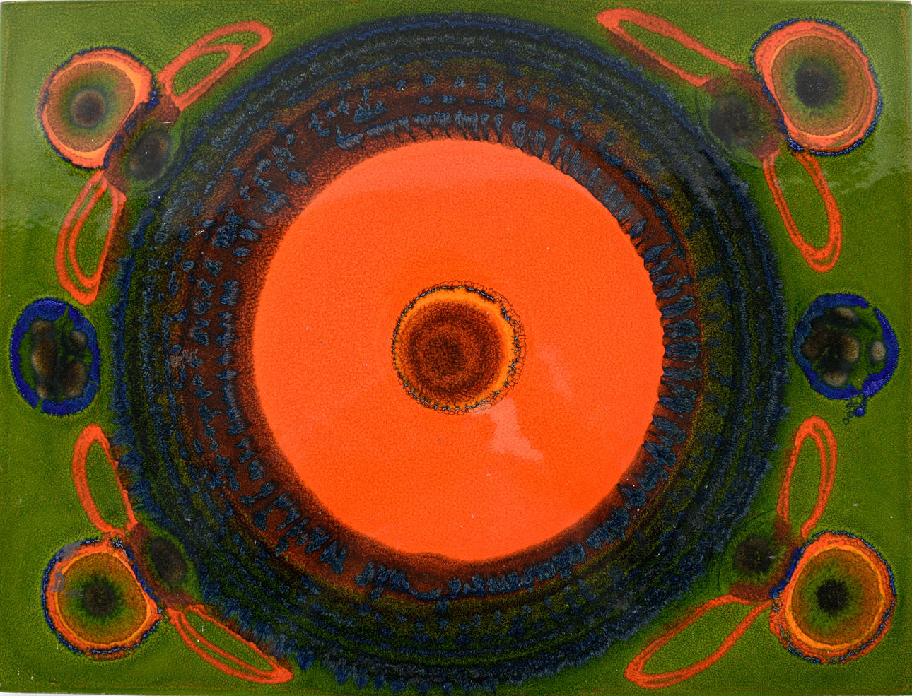 REWÉE NEUE. "Plant Cell", som arbetar med keramik, undertecknat, daterat. 197 (2) (3).