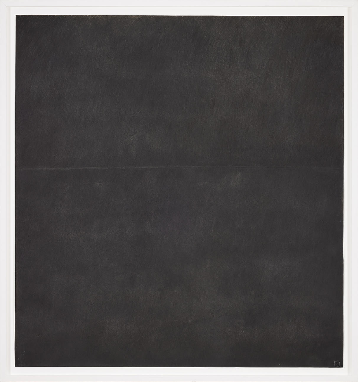 EVA LANGE. Kolteckning.