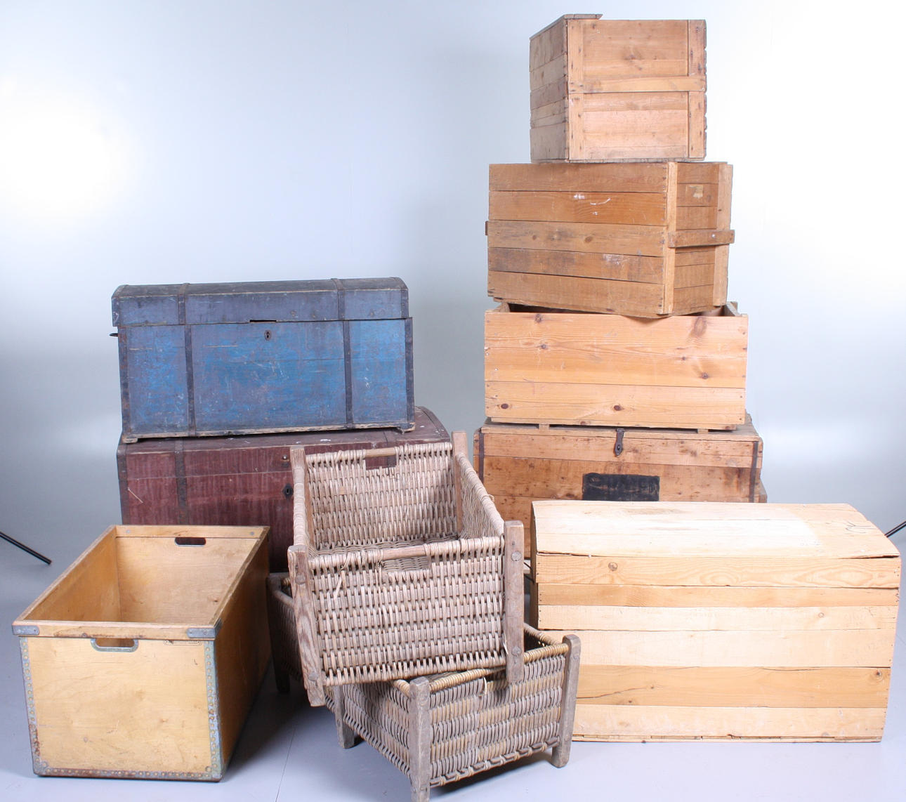 KISTOR & TRÄLÅDOR 9st.