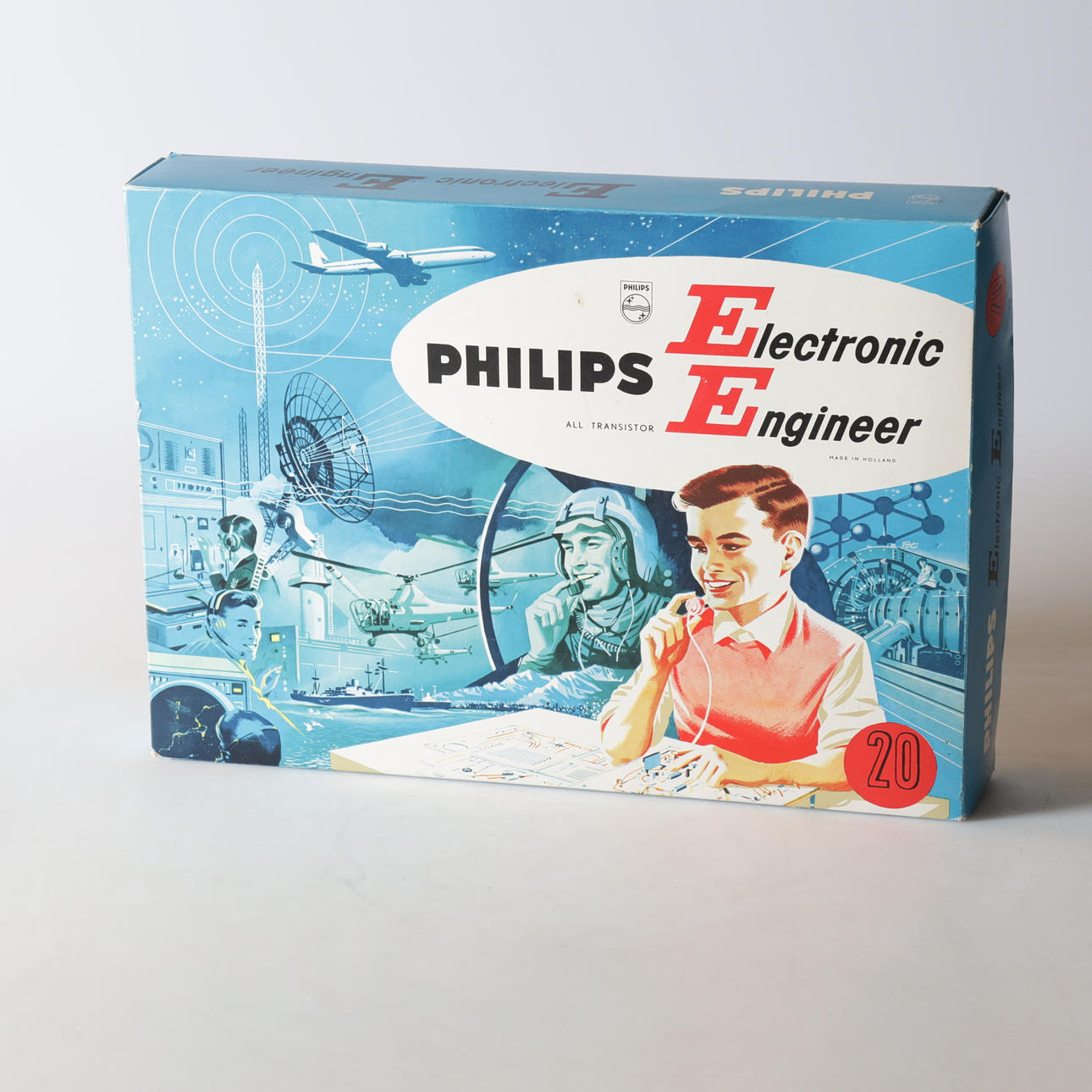 A Philips electronic engineer kit, mid 20th century.