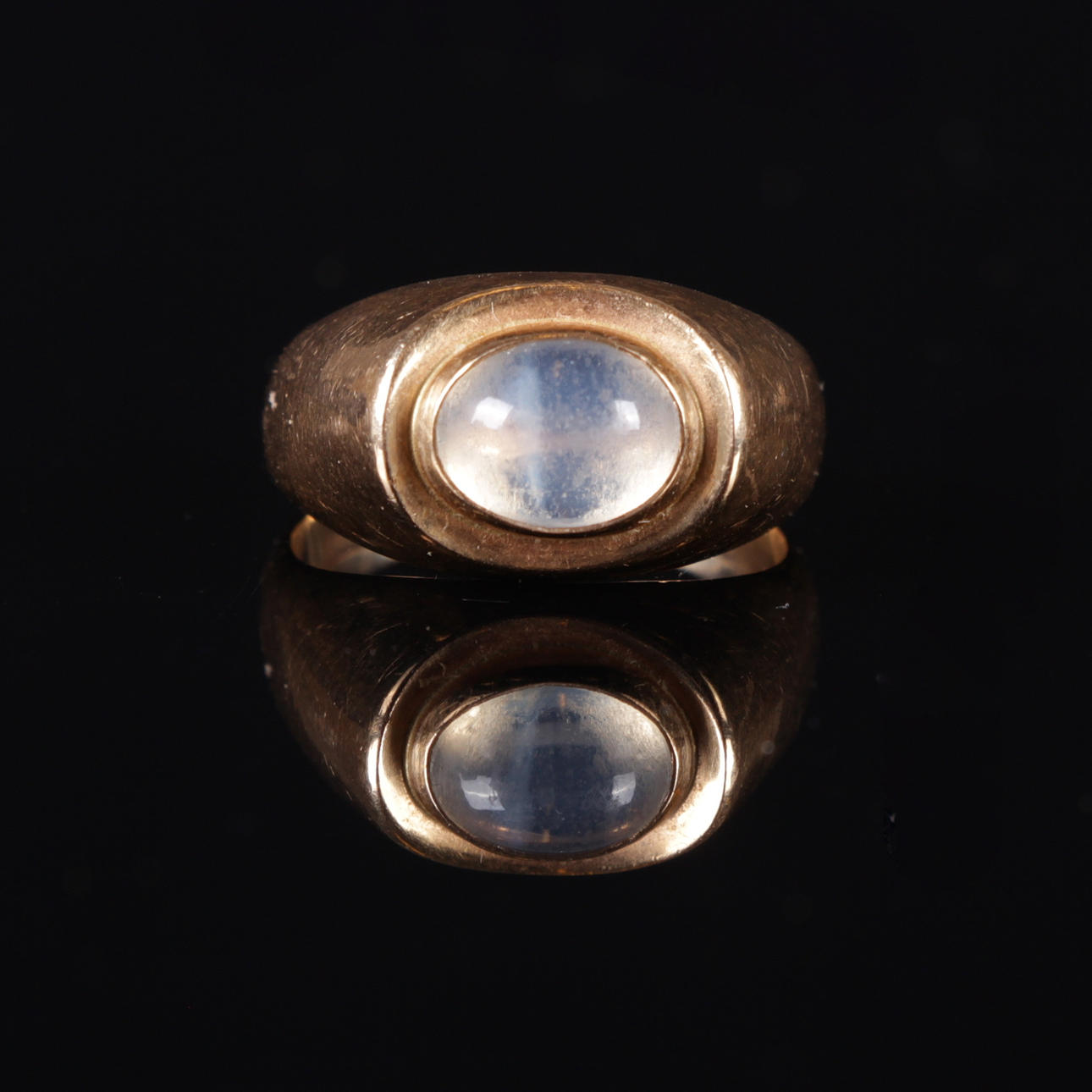 RING, med sten, 18k guld, Ceson Guldvaru Ab, Göteborg, 1960.