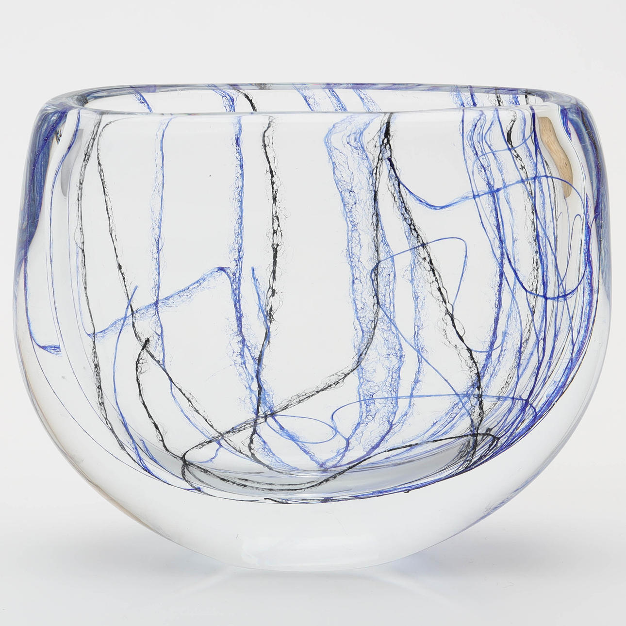 ELSA SÖDERBERG, vas, glas, Hovmantorp, osignerad.