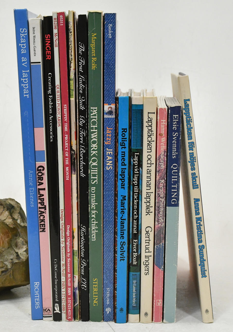 Books about Patchwork. 16 Volumes.