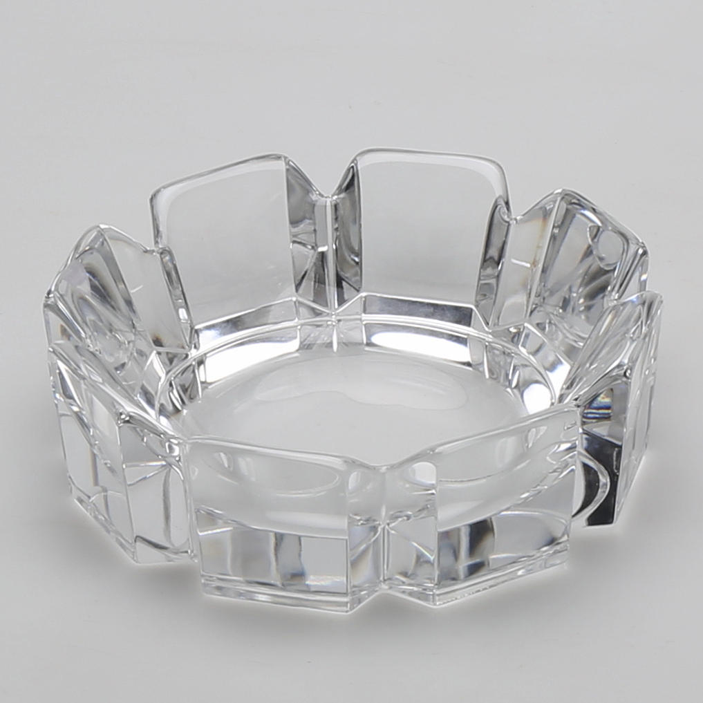 SKÅL/ASKKOPP, "Corona" kristall Lars Hellsten Orrefors.