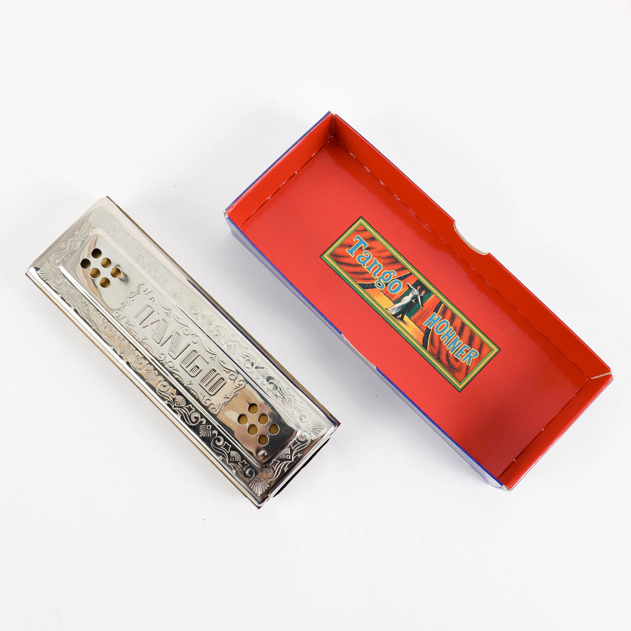 Hohner Tango ハーモニカ シルバー HOHNER 最高級ハーモニカ SILVER CONCERTO - 谷口楽器