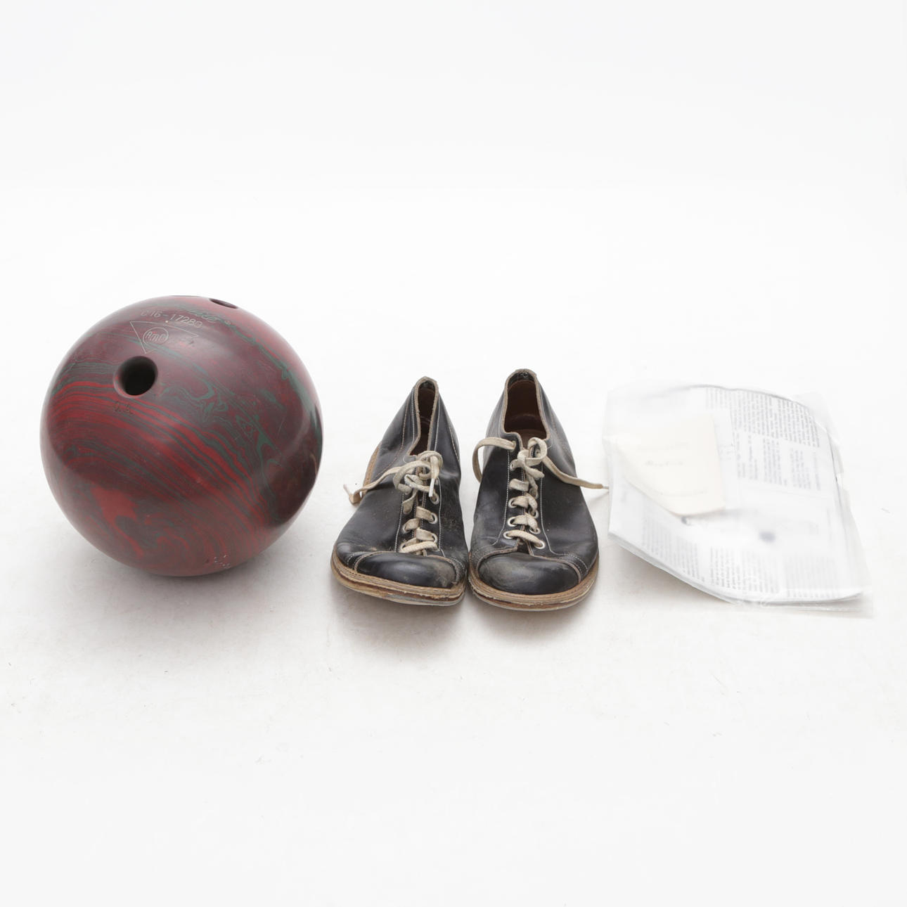 BOWLING BAG, with orbs.