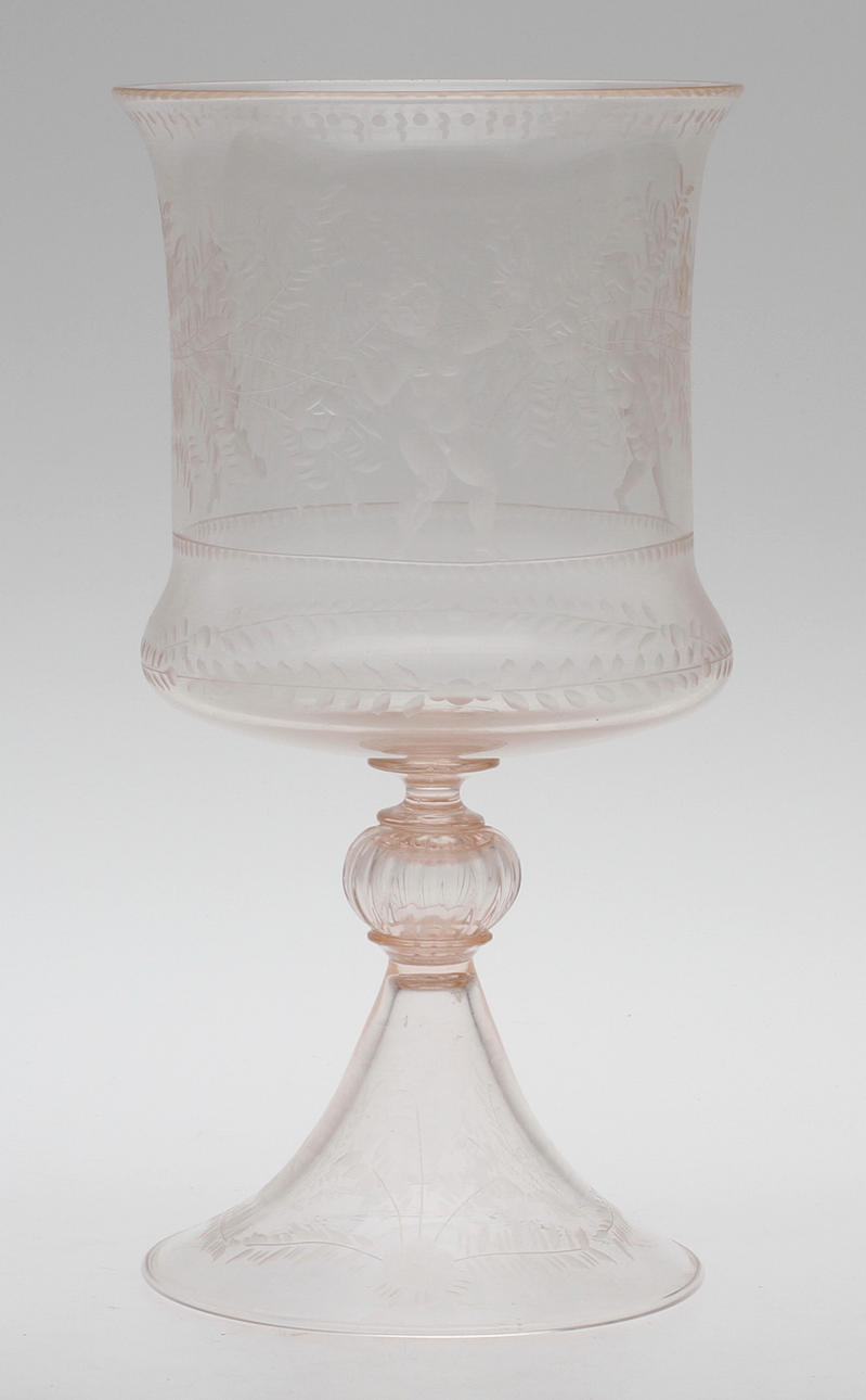 POKAL, glas, möjligtvis Murano, 1900-tal.