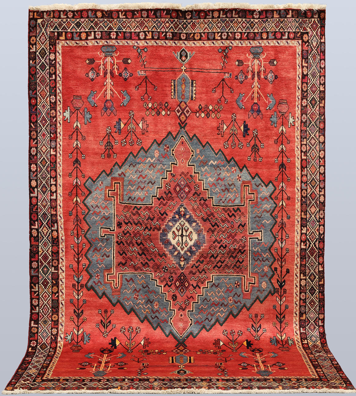 ORIENTTEPPICH. Sirjan, 270 x 190 cm.