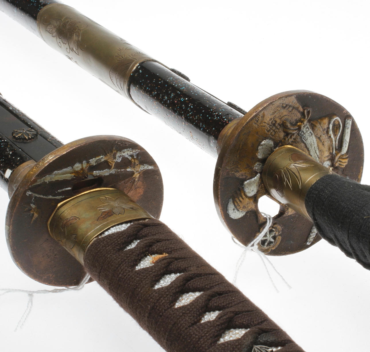 SVÄRD, 2 st, replika, Kina, 2000-tal.