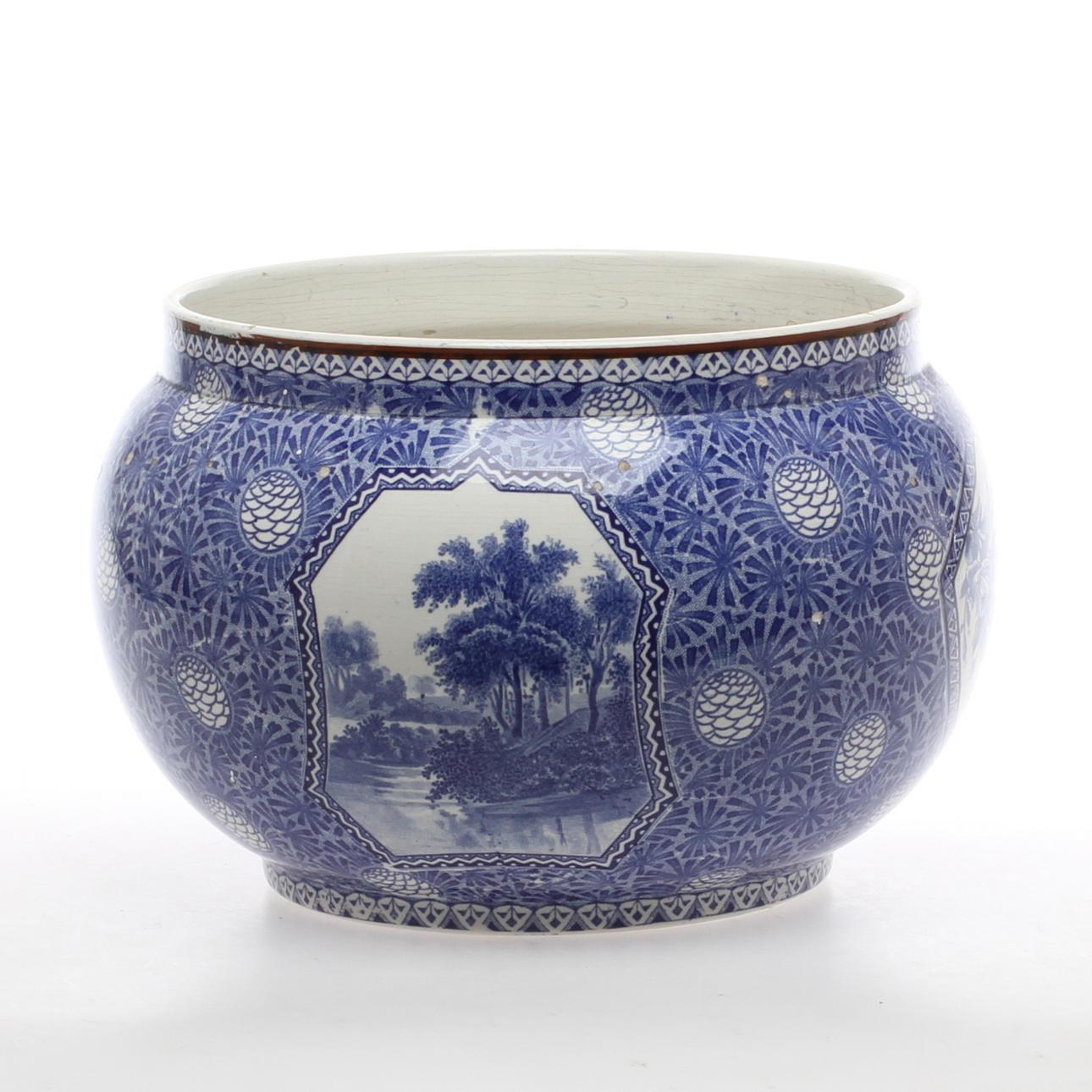 YTTERFODER, flintgods, Brabant U&G, Sarreguemines, Frankrike, tidigt 1900-tal.