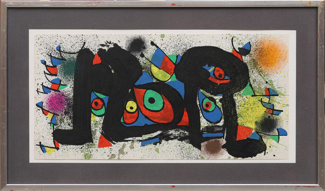 JOAN MIRÓ. FARBLITHOGRAFIE, von Miró Sculptures.