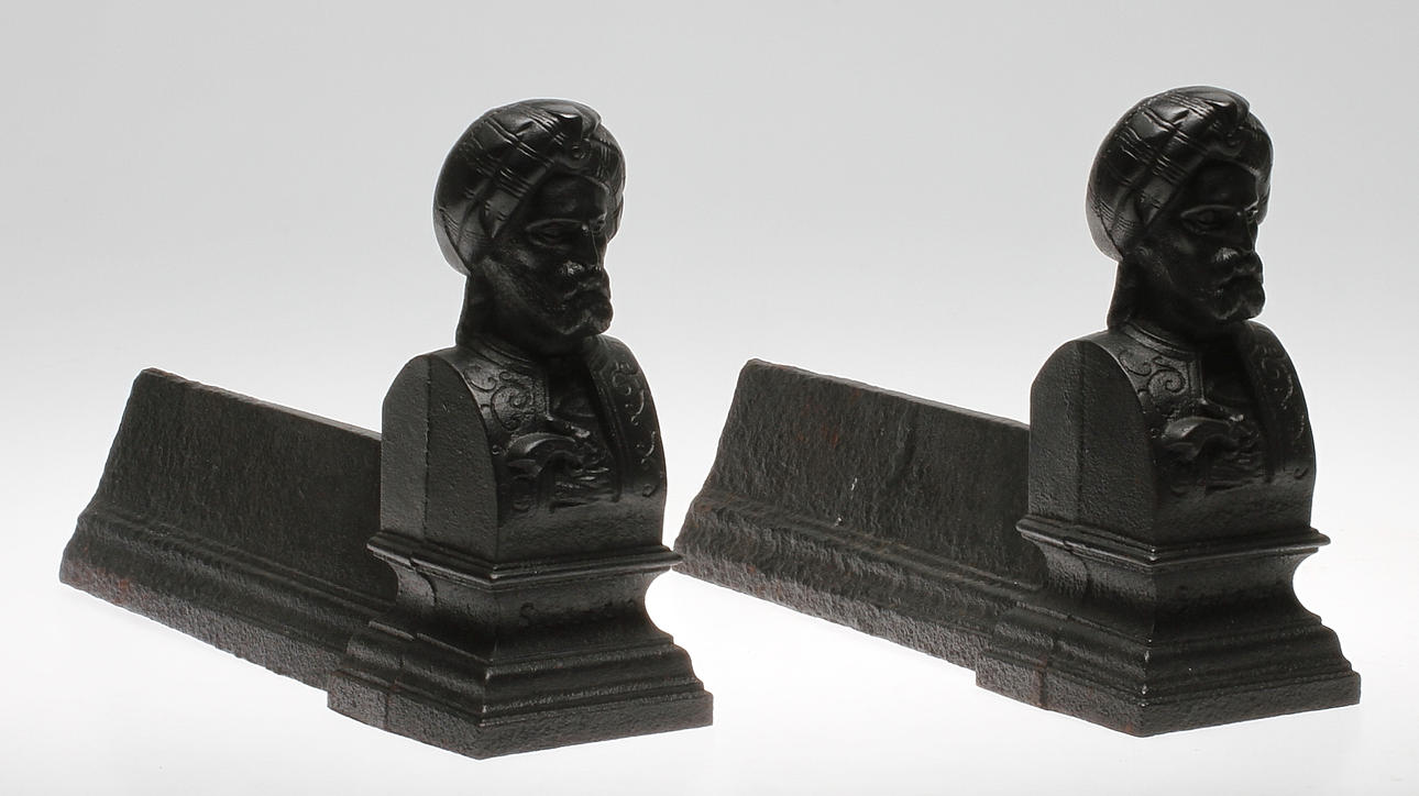 BRASHUNDAR, ett par, empirestil, 2000-tal.