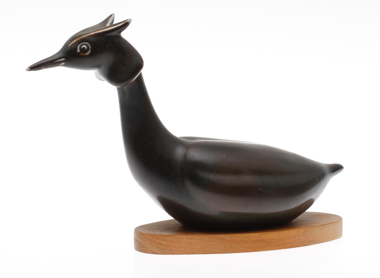 FIGURIN, stengods, Gunnar Nylund, Rörstrand, sign.