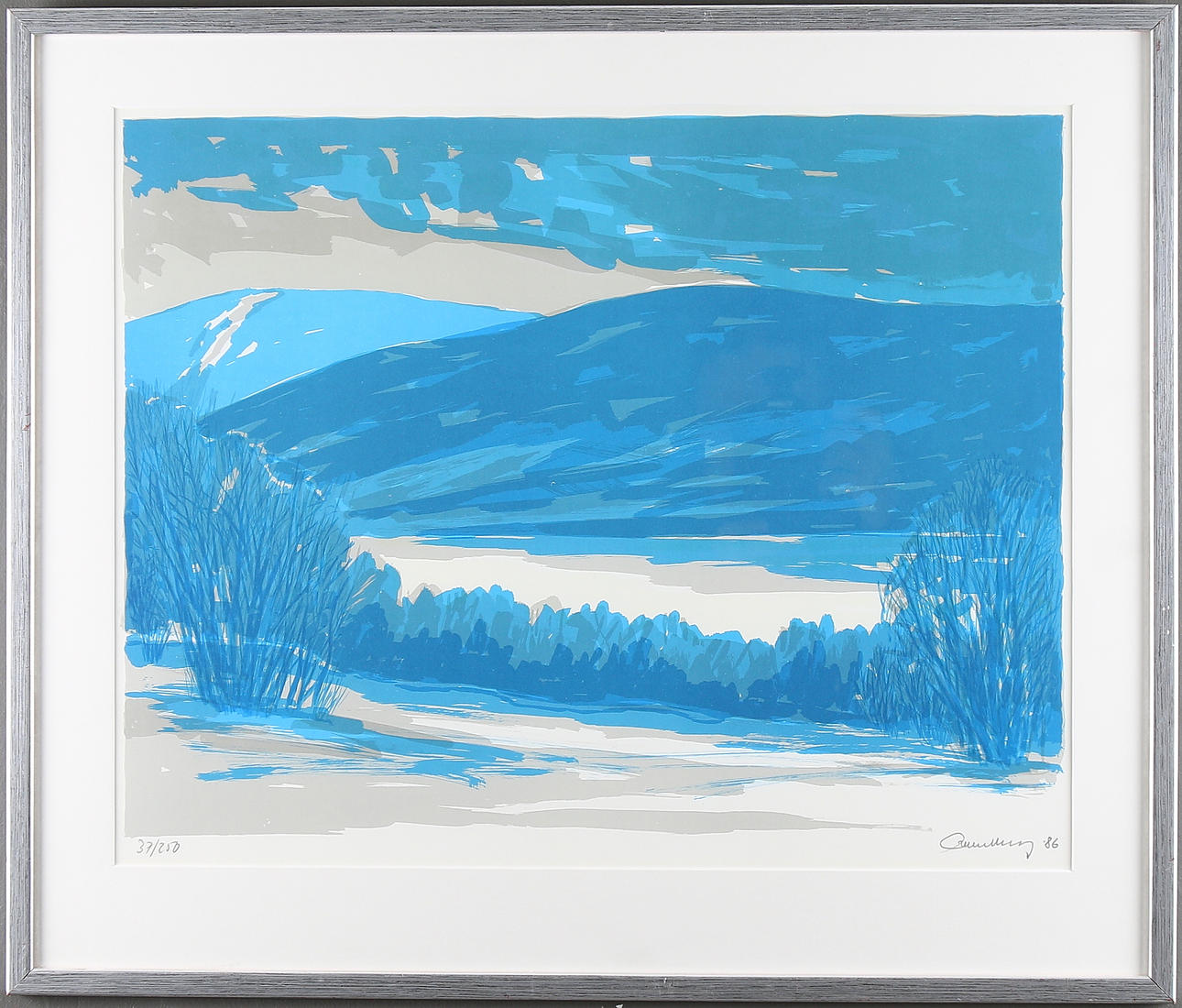 EINAR WENNBERG. Litografi, signerad och numrerad 37/250.