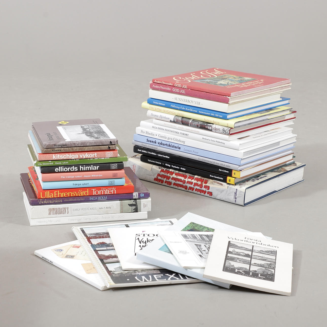 LIBROS SOBRE POSTALES, 31 libros, 1900/2000.