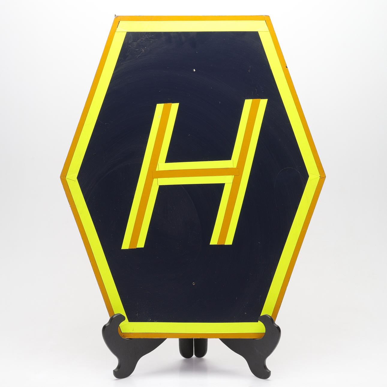 A right-hand traffic sign, masonite, 1967. Vehicles, Boats & Parts ...