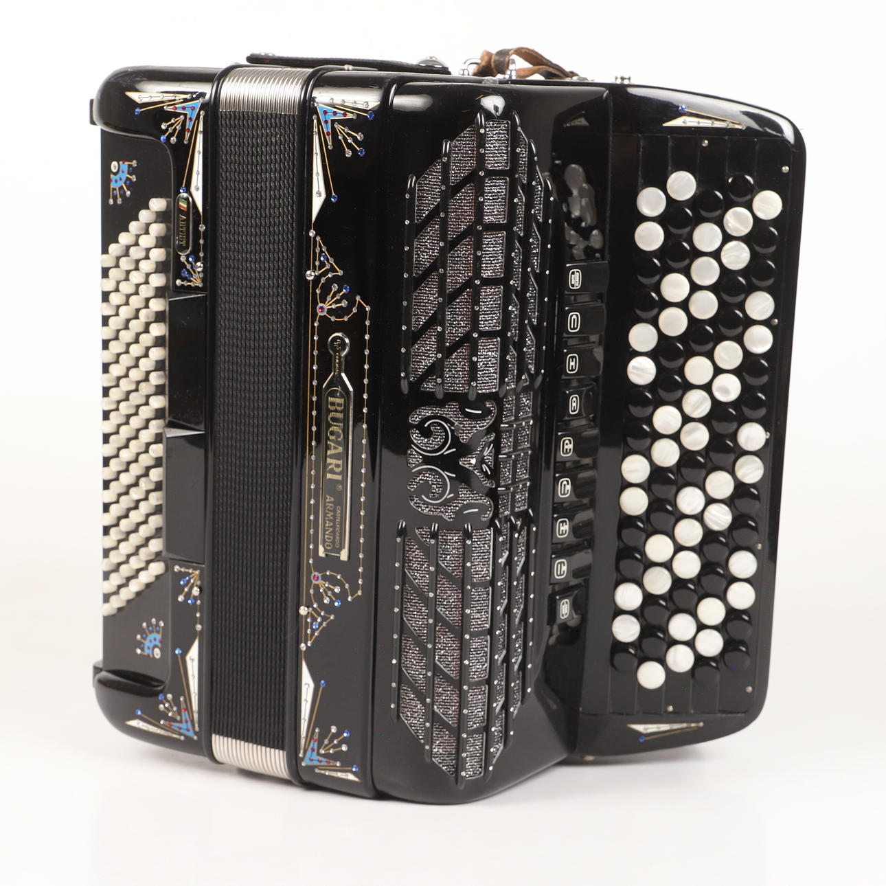 AKKORDEON, Bugari, Armando Castelfidardo, Artist Cass, Italien.