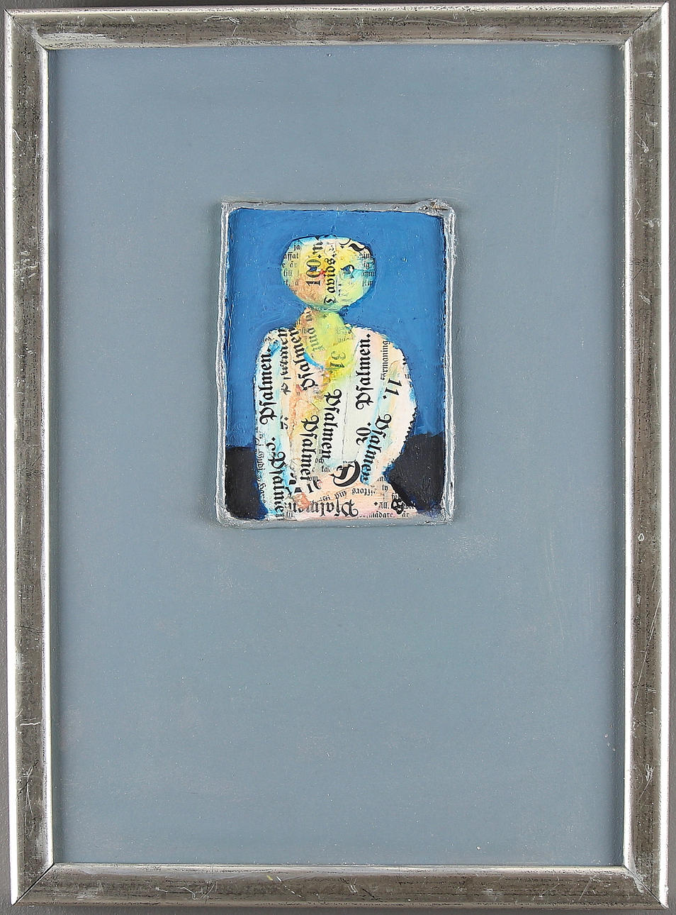 OLLE GUSTAFSSON. "Sara", blandteknik, signerad.