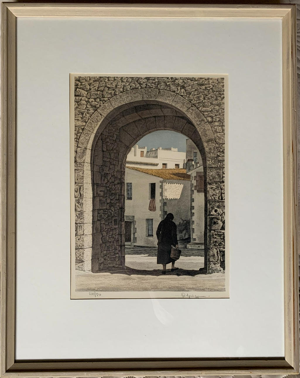 REINHOLD LJUNGGREN. LITHOGRAPHY, signed and numbered.