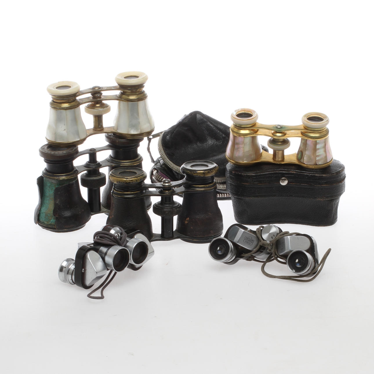 PARTI TEATERKIKARE, 6 st, bla 2 st Nippon Kogaku, Tokyo.