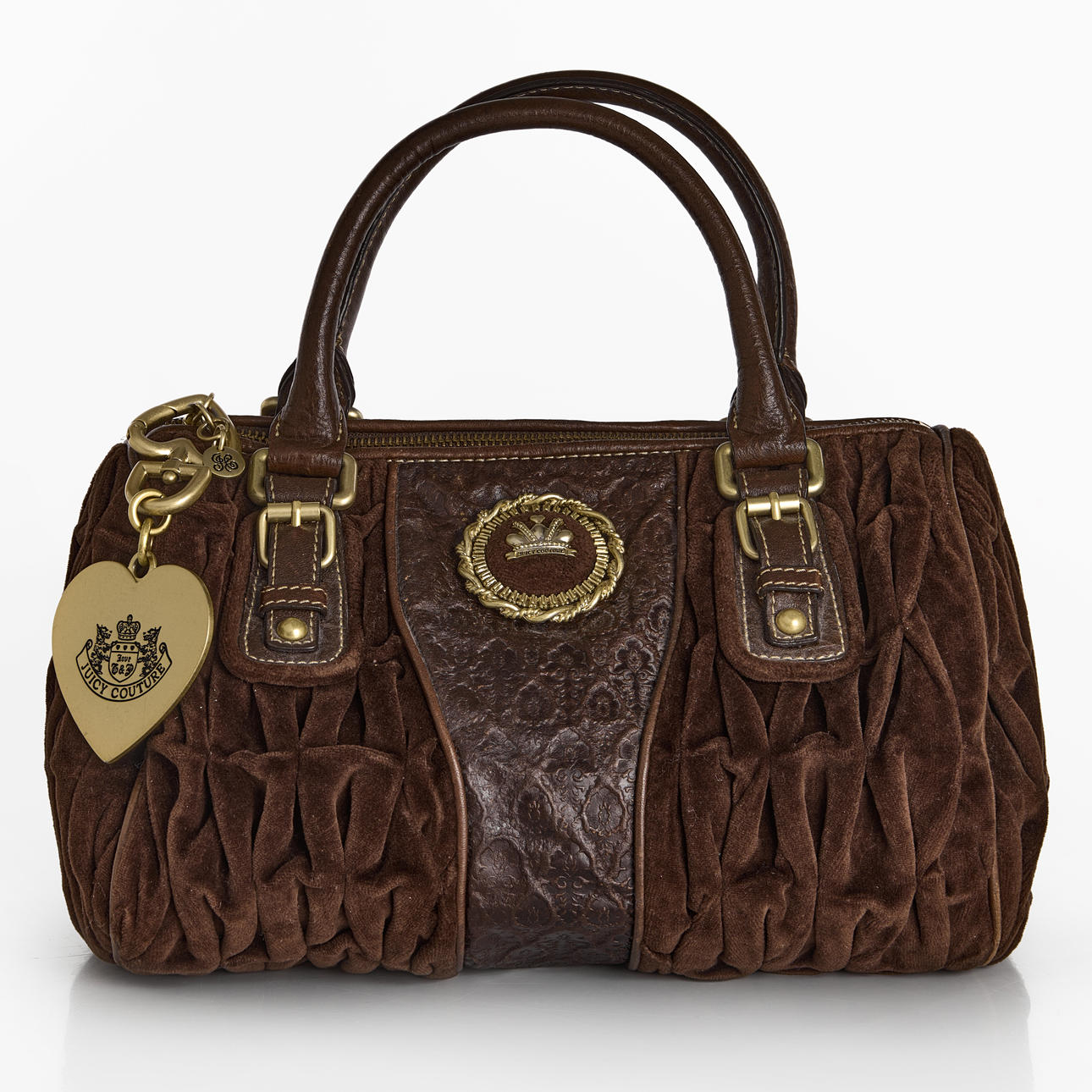 JUICY COUTURE, handväska, brun, 2000-tal.