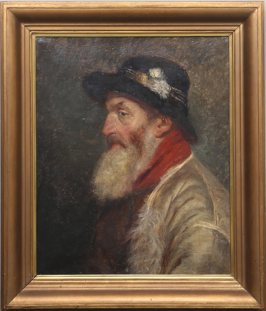 JOHAN BOKLUND. Olja på duk, signerad J. Boklund.