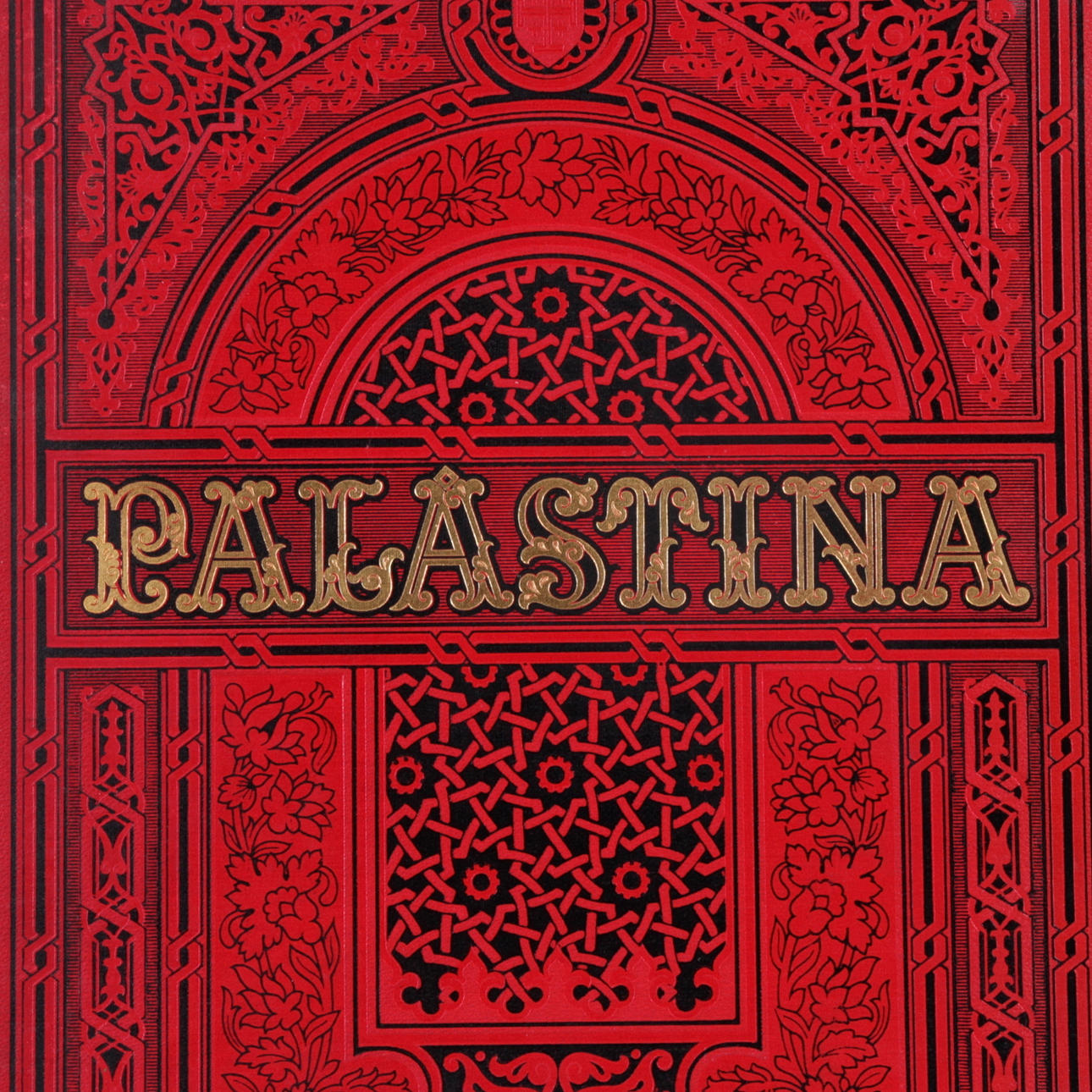 BOK, Tysk text, Palästina in bild und wort, Georg Ebers und Hermann Guthe, Erster band.