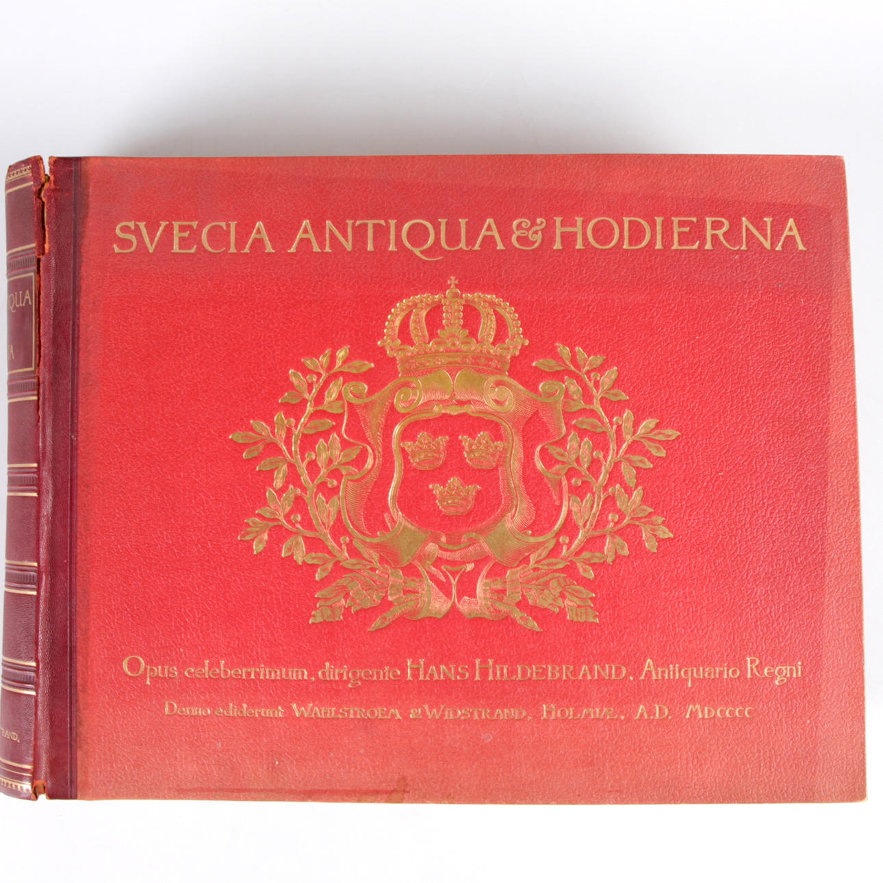 BOK, "Svecia antiqua et hodierna", Wahlstroem & Widstrand 1900.