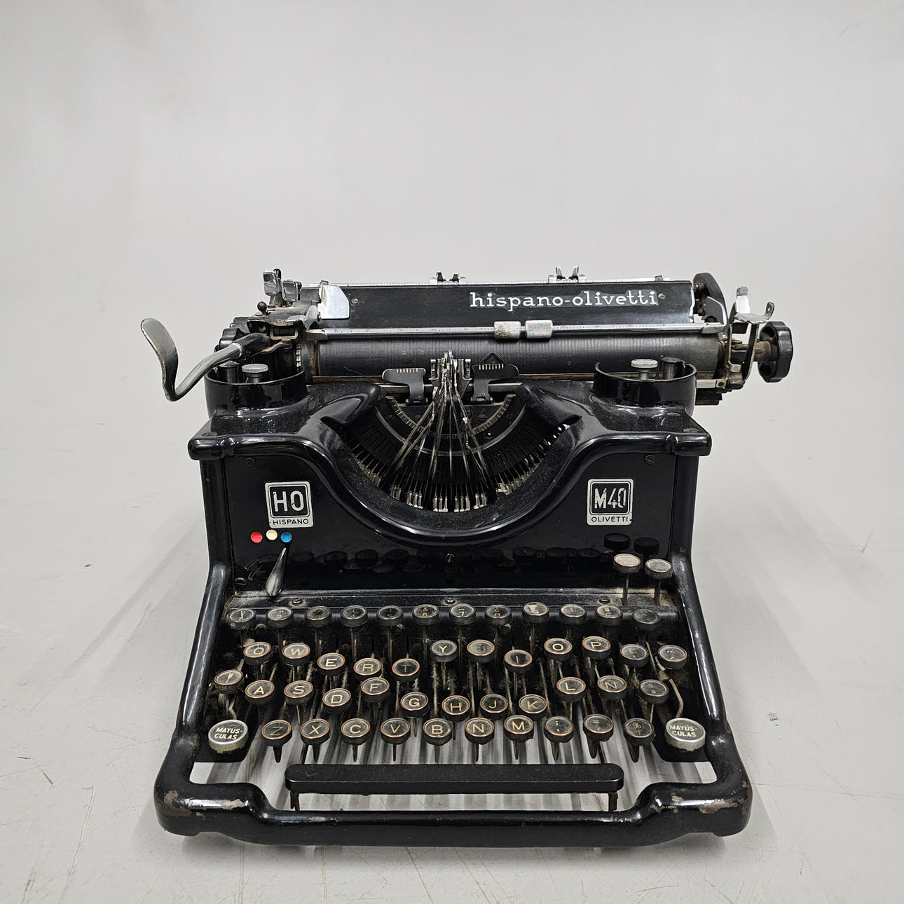 HISPANO-OLIVETTI SKRIVMASKIN. BÖRJAN AV 1900-TALET.