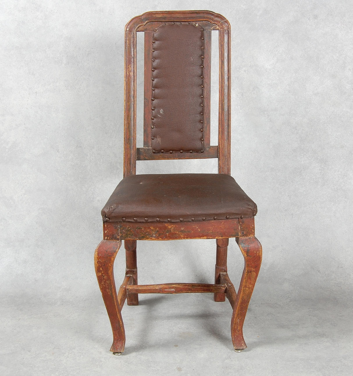 STOL, barock, 1700-tal, originalmålad.