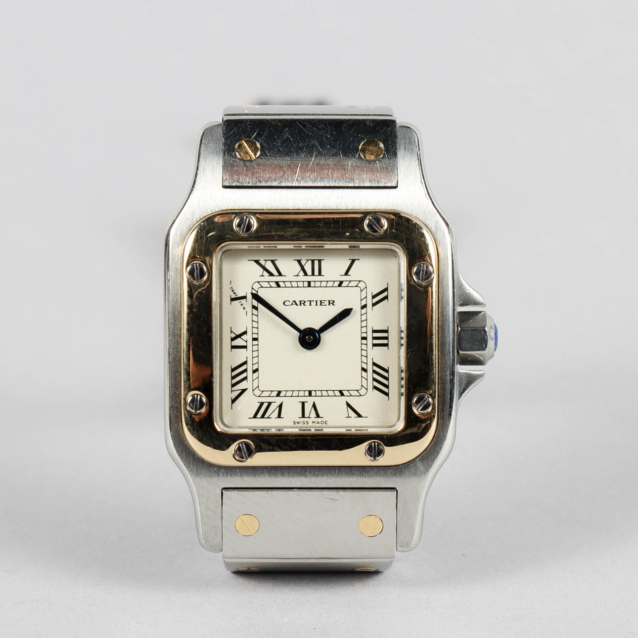 CARTIER 'Santos Galbée', quartz, 1992.