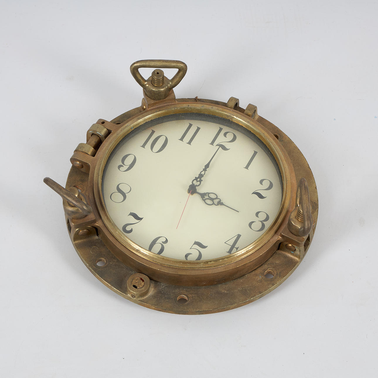 FARTYGSVENTIL, med klocka. 1900-tal.