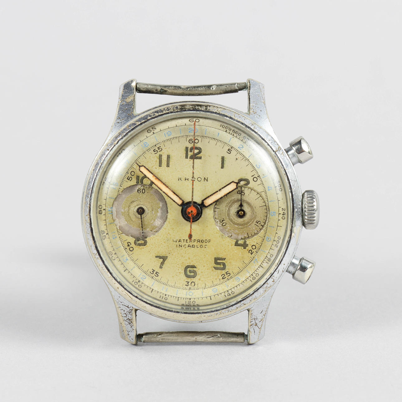 KROON Chronograph, stål, 1900-talet mitt.