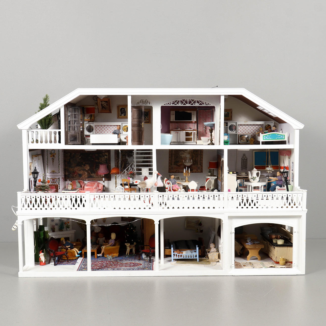 DOCKHUS "Dallas", Lundby, 1900-talets andra hälft.