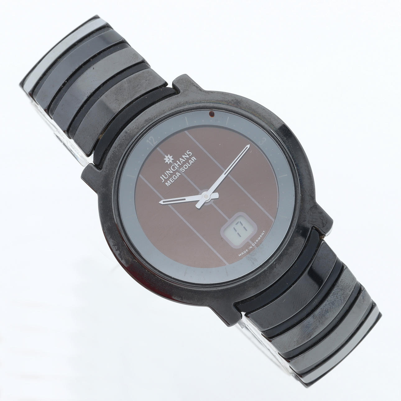 MIESTEN RANNEKELLO, Junghans, Mega Solar Ceramic.