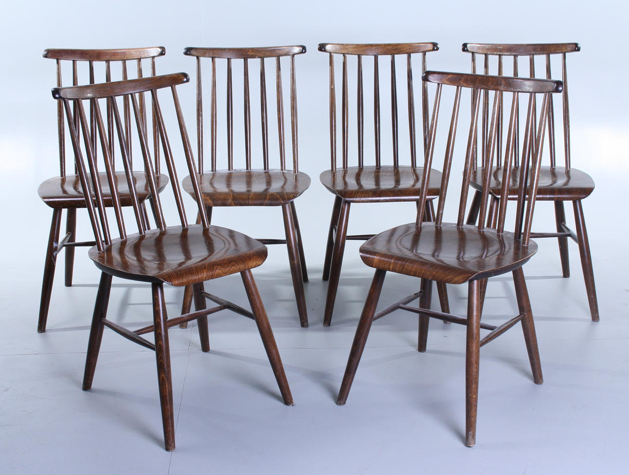 PINNSTOLAR, 6 st, 1900-talets andra hälft.