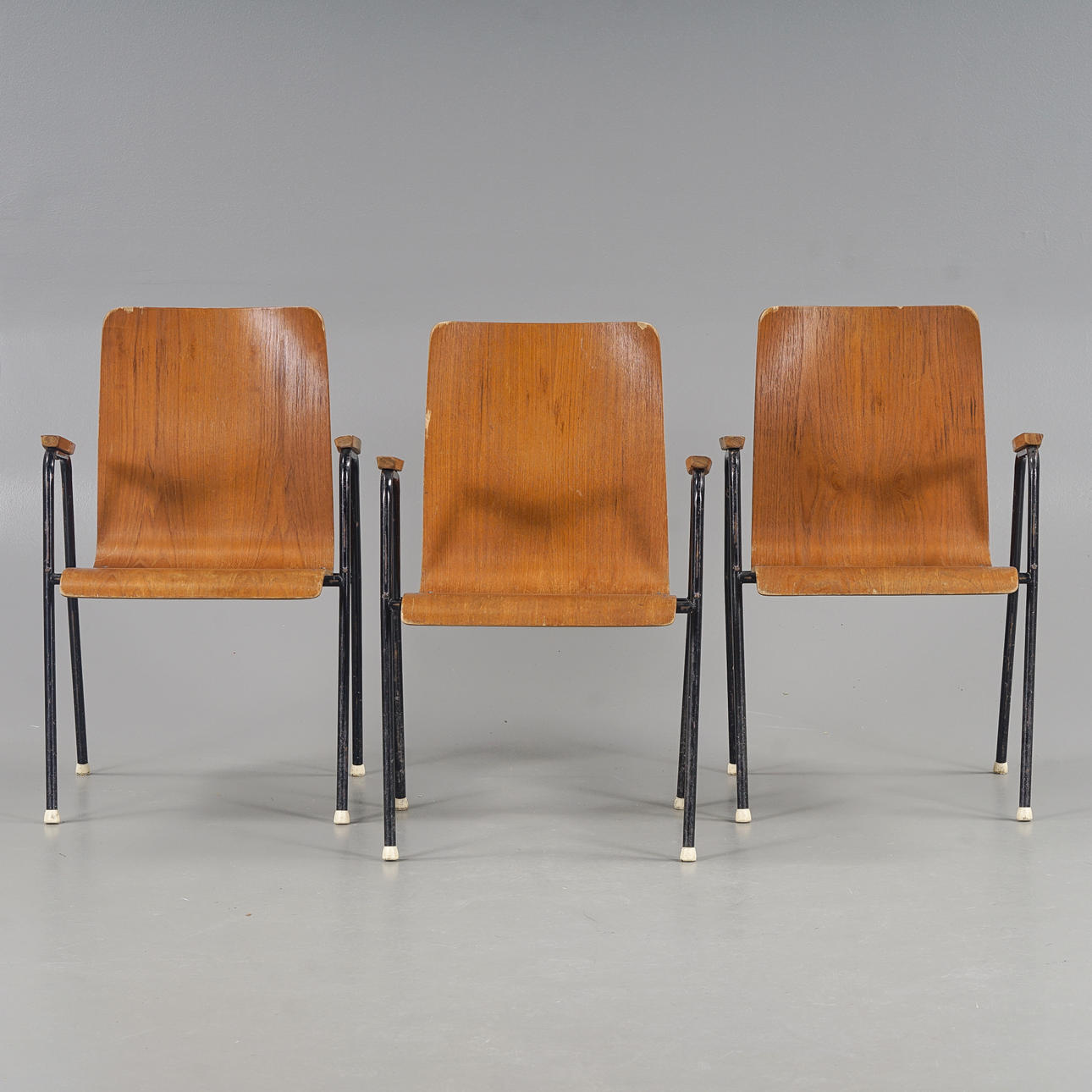 Drei Sessel, 1960er Jahre.