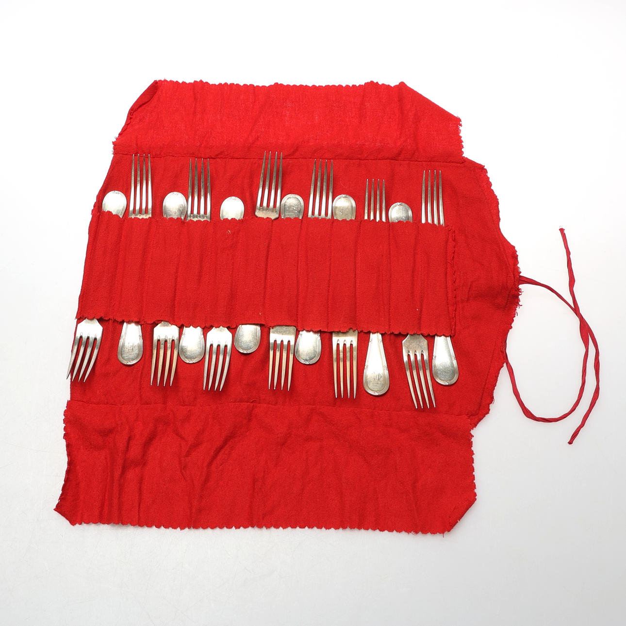 SILVER FORKS, 12pcs.