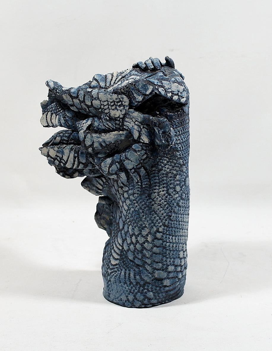 LENNART PETERSSON. skulptur, stengods, signerad LP.