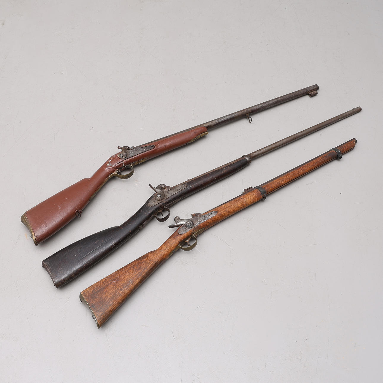 REWORKED/CONVERTED MILITARY RIFLES, 19TH CENTURY.