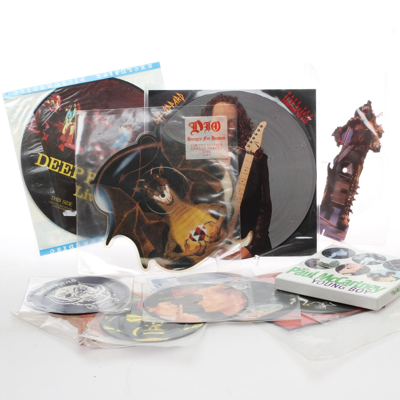 PARTI SKIVOR, 13 st, bildskivor.