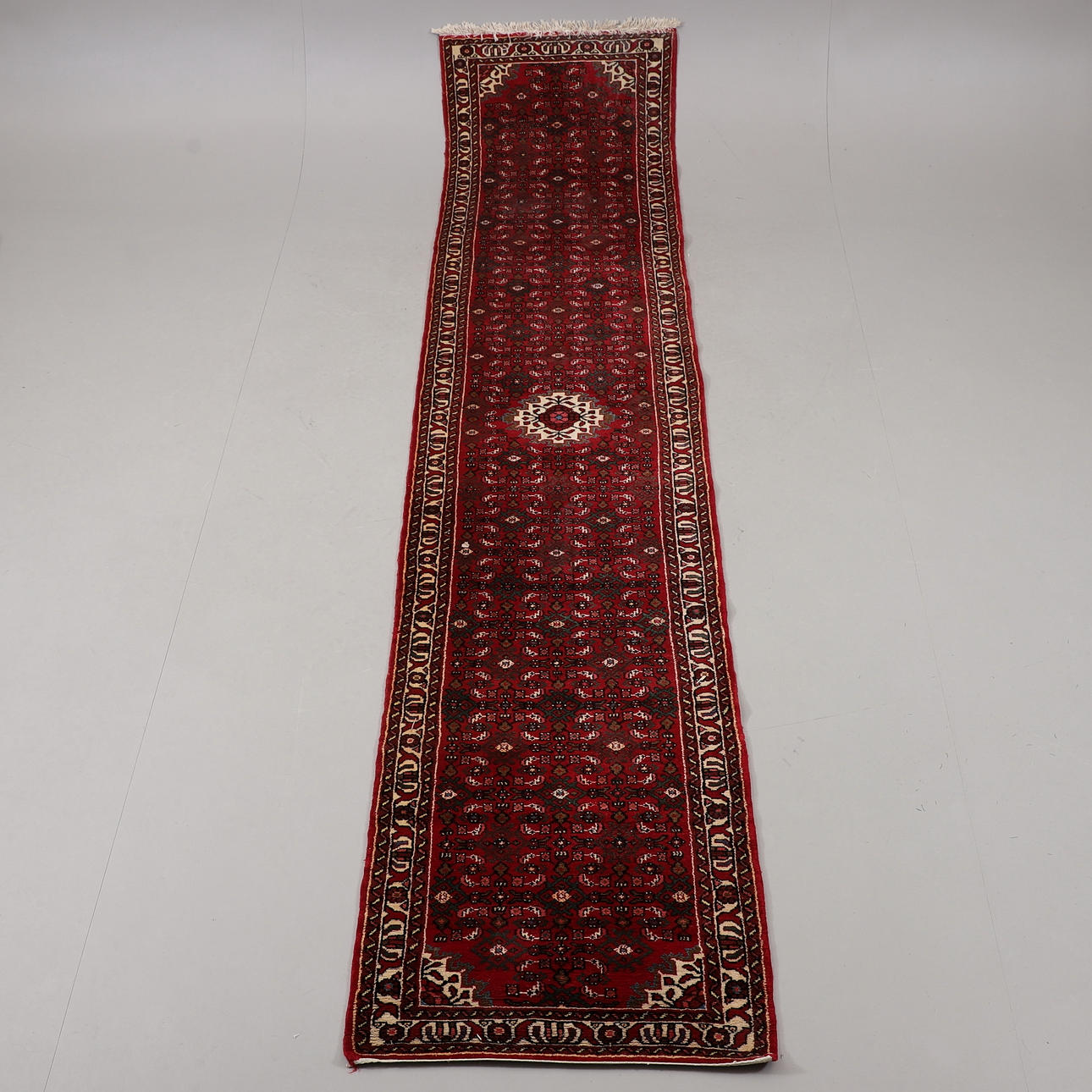 GALLERY CARPET, oriental, Hamadan, dimensions 400x88 cm.