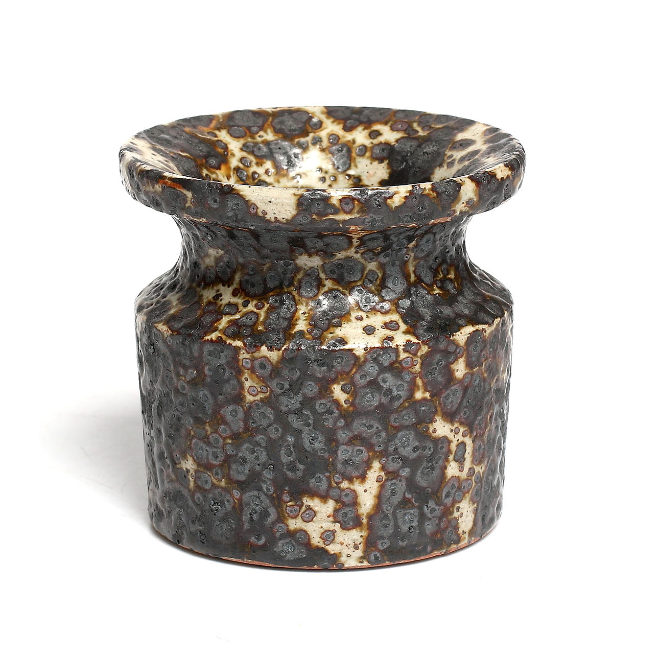 CLAES THELL. Vas, stengods, Höganäs, signerad, 1900-tal.