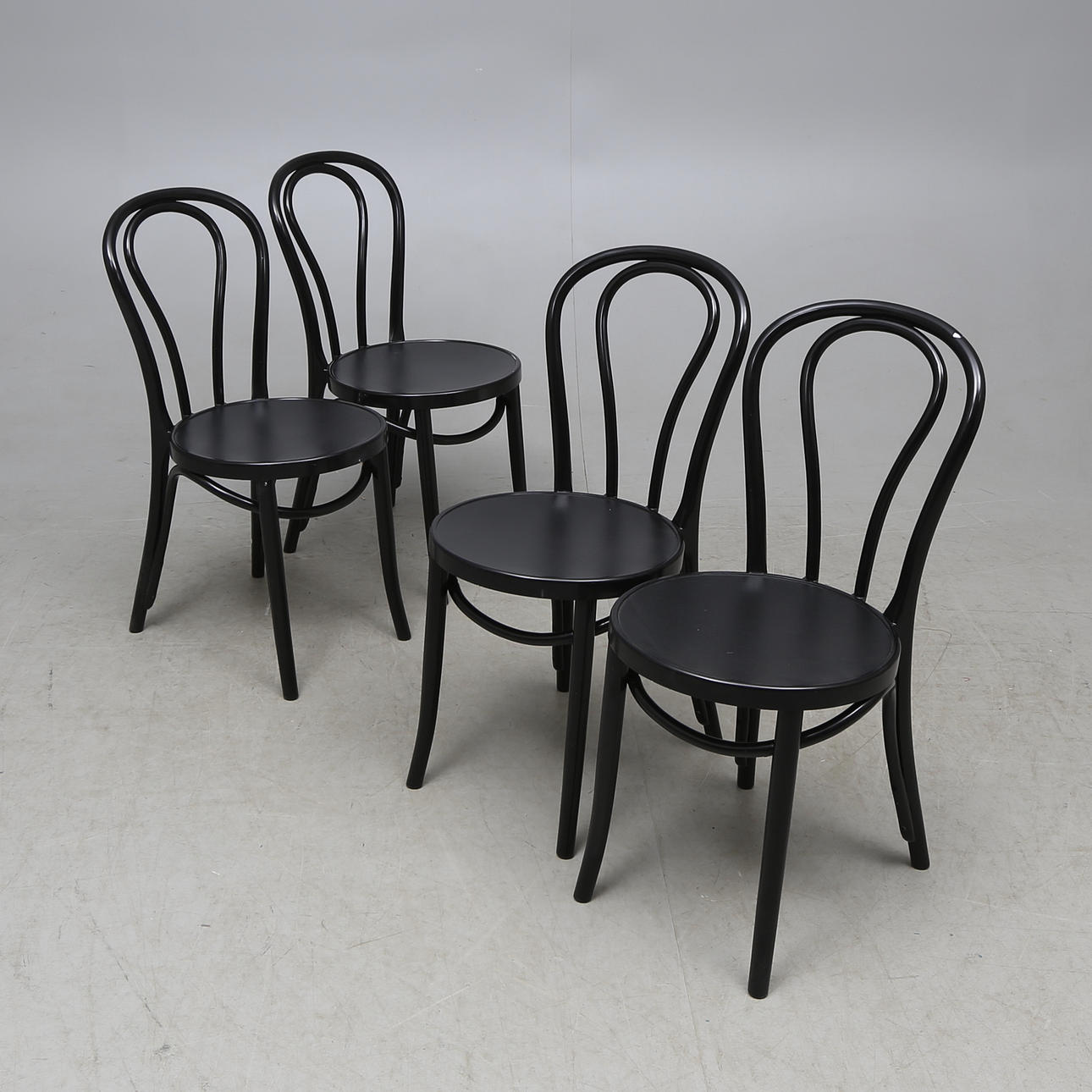 STOLAR, 4 st, "Ögla", Gillis Lundgren, IKEA, 1900-talets andra hälft.