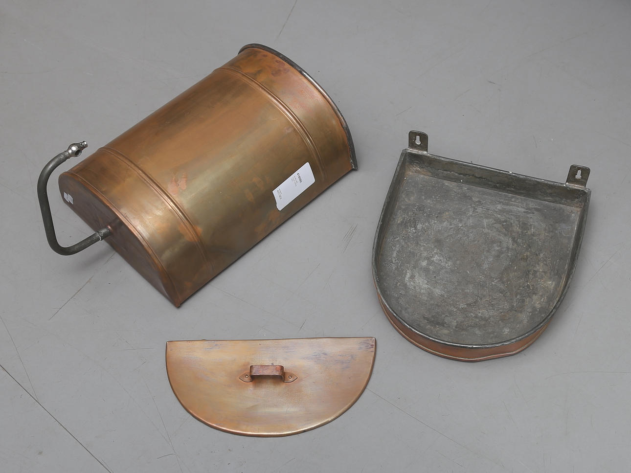 BEHÅLLARE, koppar, omkring 1900.