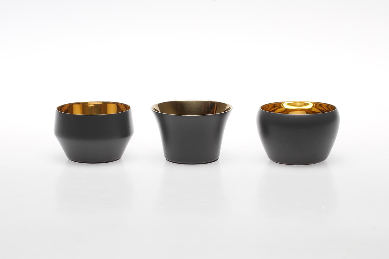 LJUSHÅLLARE, 3 st, "Kin", Claesson Koivisto Rune, Skultuna.