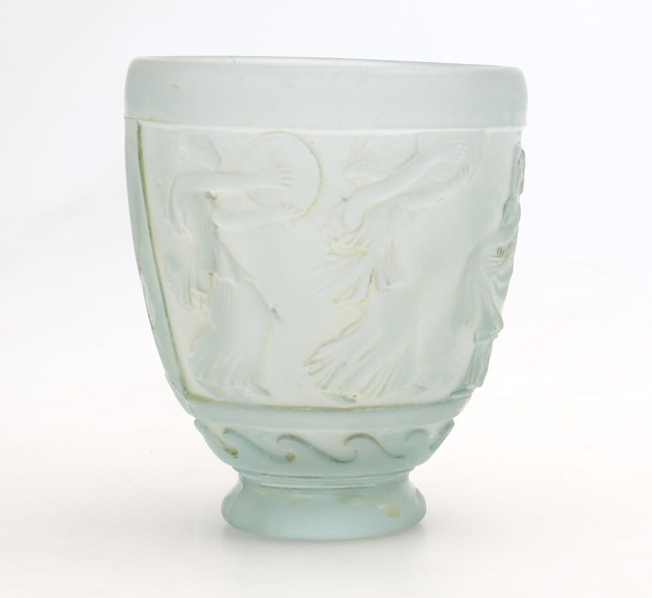 GEORGES DE FEURE. Vase with classic motifs.