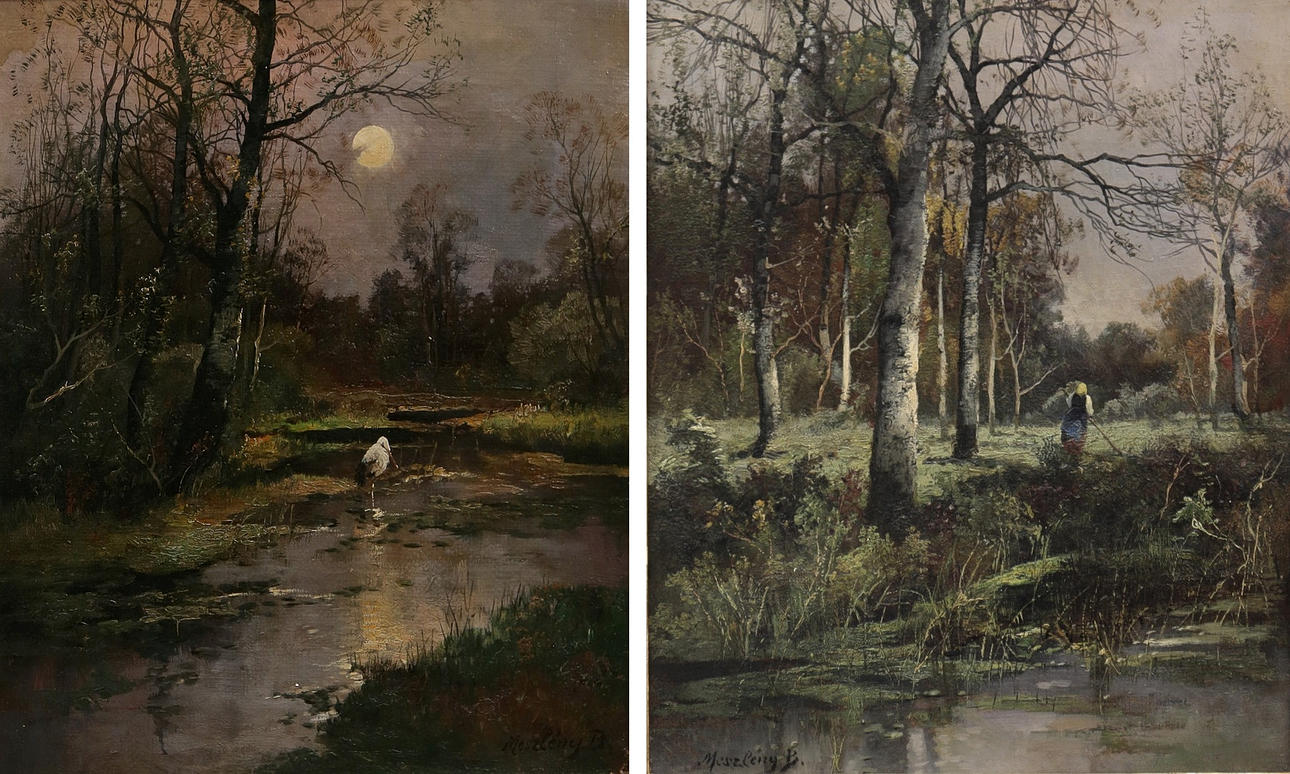 PROBABLY DUTCH SCHOOL, 19TH CENTURY. Rural views.